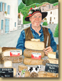 "Le Fromager (The Cheese Seller) - Quillan"